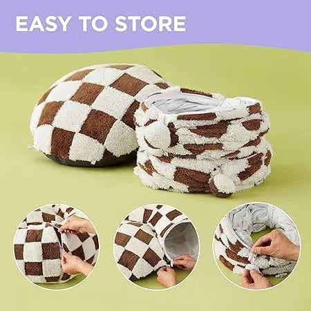 Lit Tunnel pour Chat 2-en-1 Zippé - Modulable, Lavable et Anti-Stress