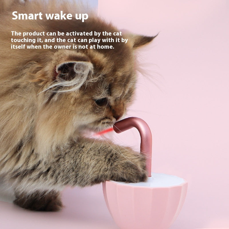 Jouet Laser Interactif pour Chat "Tumbler 360°" – Automatique & Anti-Ennui