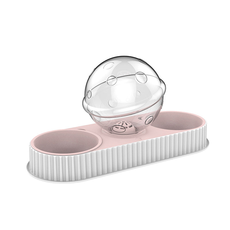 Gamelle Double 'Planet' avec Distributeur d'Eau Automatique