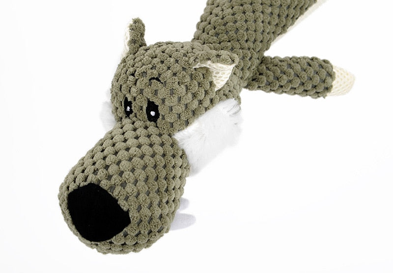 Jouet Peluche Serpentin pour Chien – Robuste et Couineur !