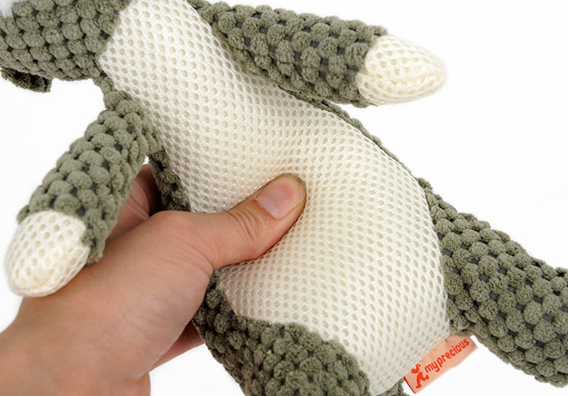 Jouet Peluche Serpentin pour Chien – Robuste et Couineur !