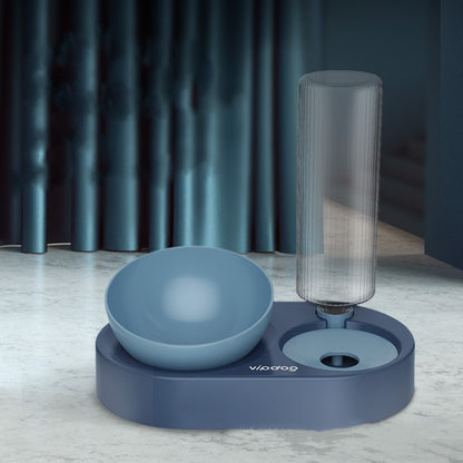 Gamelle Double Anti-Renversement avec Distributeur d'Eau Automatique