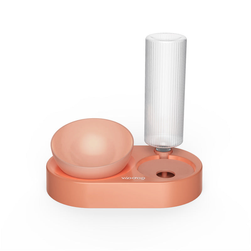 Gamelle Double Anti-Renversement avec Distributeur d'Eau Automatique