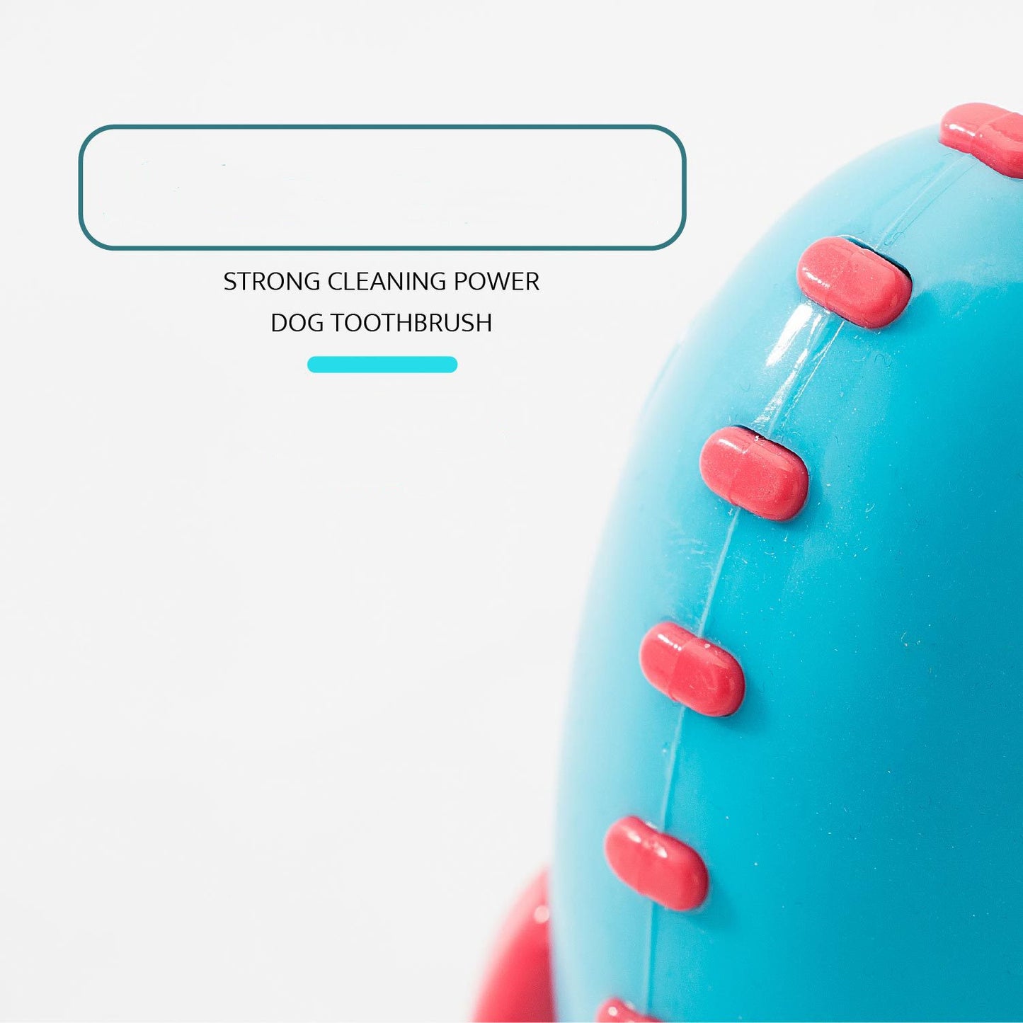 Jouet Brosse à Dents pour Chien – Modèle Rocket Anti-Ennui à Ventouse
