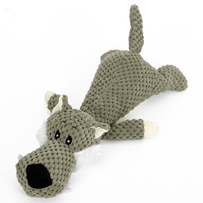Jouet Peluche Serpentin pour Chien – Robuste et Couineur !