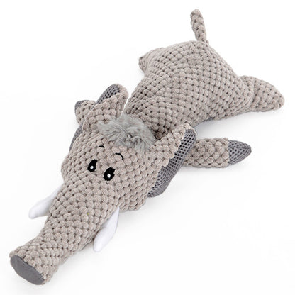 Jouet Peluche Serpentin pour Chien – Robuste et Couineur !