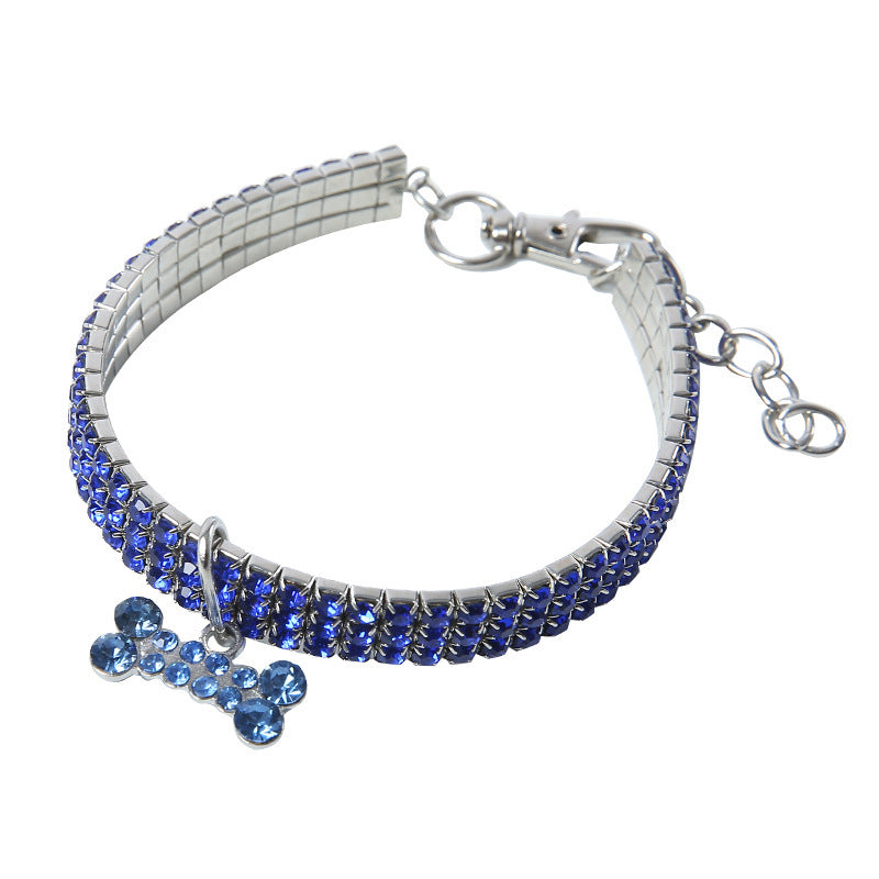 Collier pour Chien en Strass Scintillant