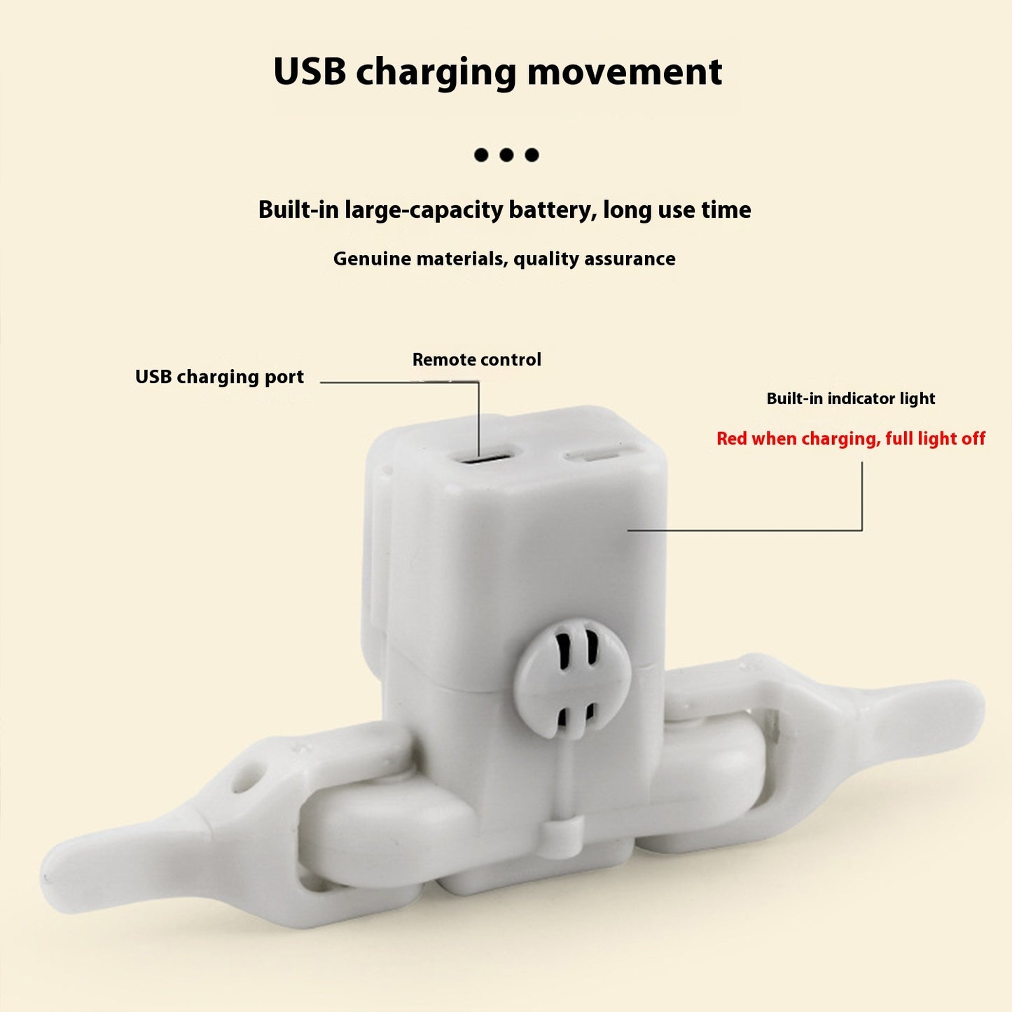 Jouet Électronique pour Chat – Oiseau Voleur et Chantant (Rechargeable USB)
