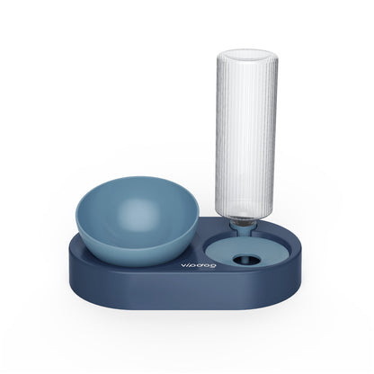 Gamelle Double Anti-Renversement avec Distributeur d'Eau Automatique