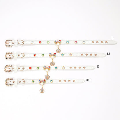 Collier Luxe 'Papillon Scintillant' pour Chat et Petit Chien