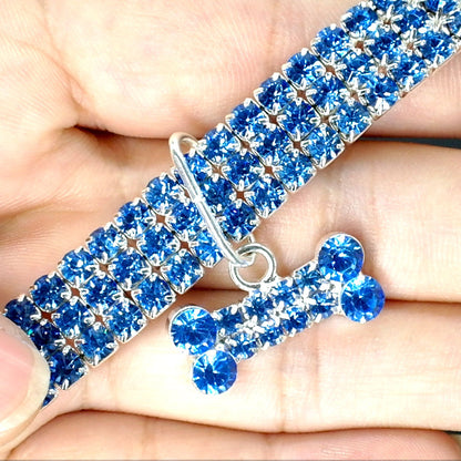 Collier pour Chien en Strass Scintillant