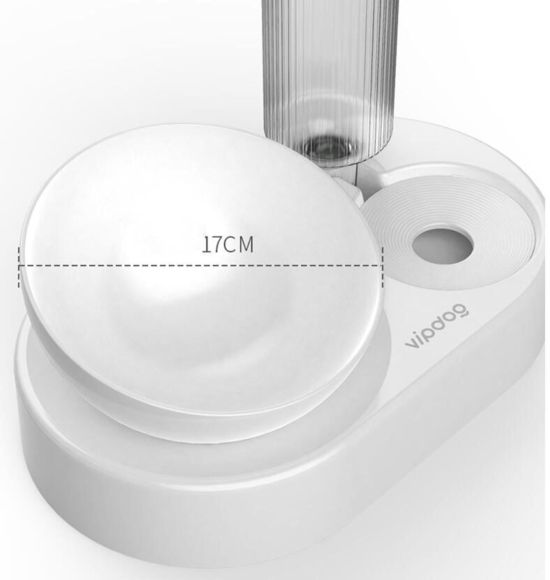 Gamelle Double Anti-Renversement avec Distributeur d'Eau Automatique