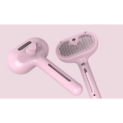 Brosse de Toilettage Révolutionnaire 2-en-1 avec Brumisateur Intégré
